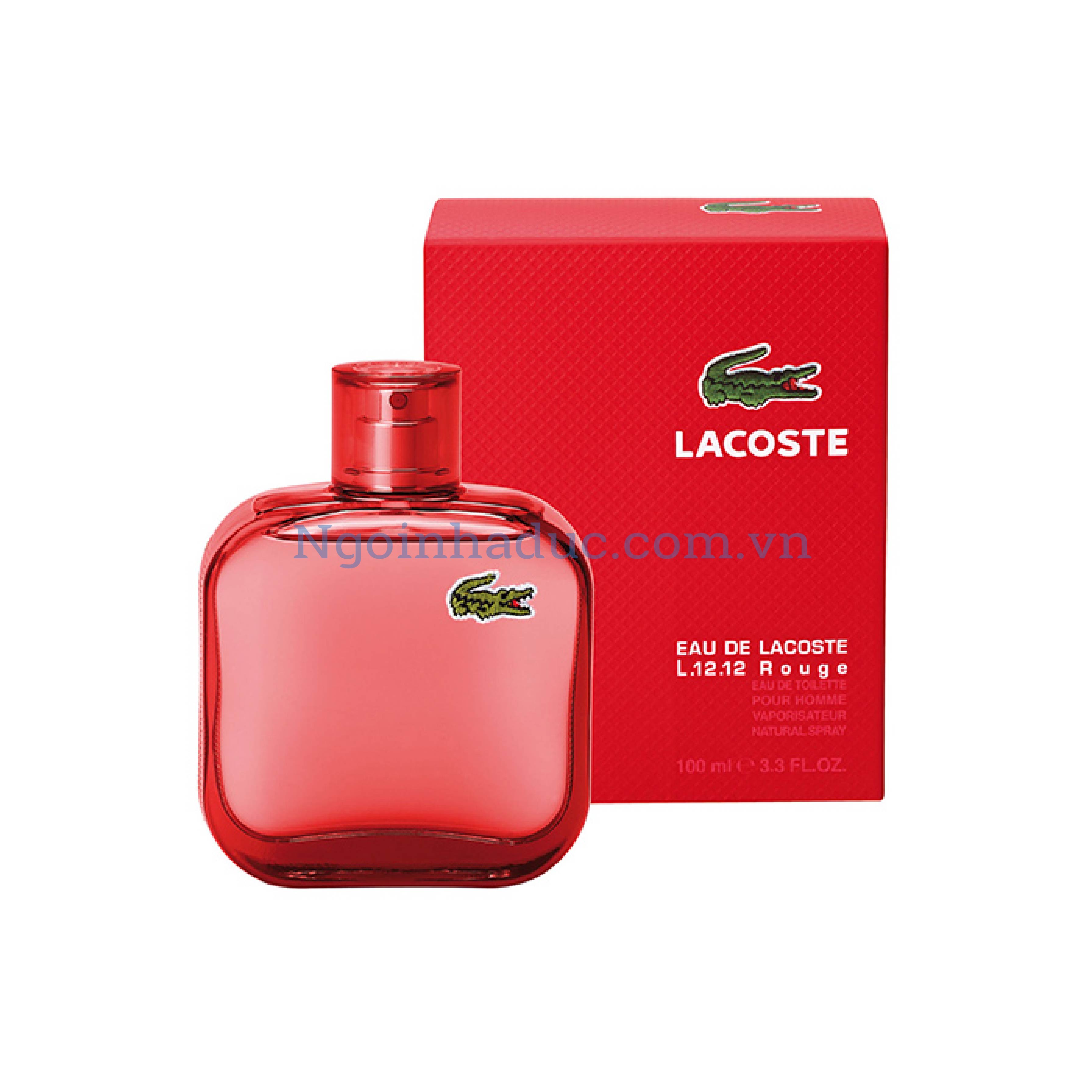 Nước hoa nam Lacoste Rouge Energetic 100ml (màu đỏ)