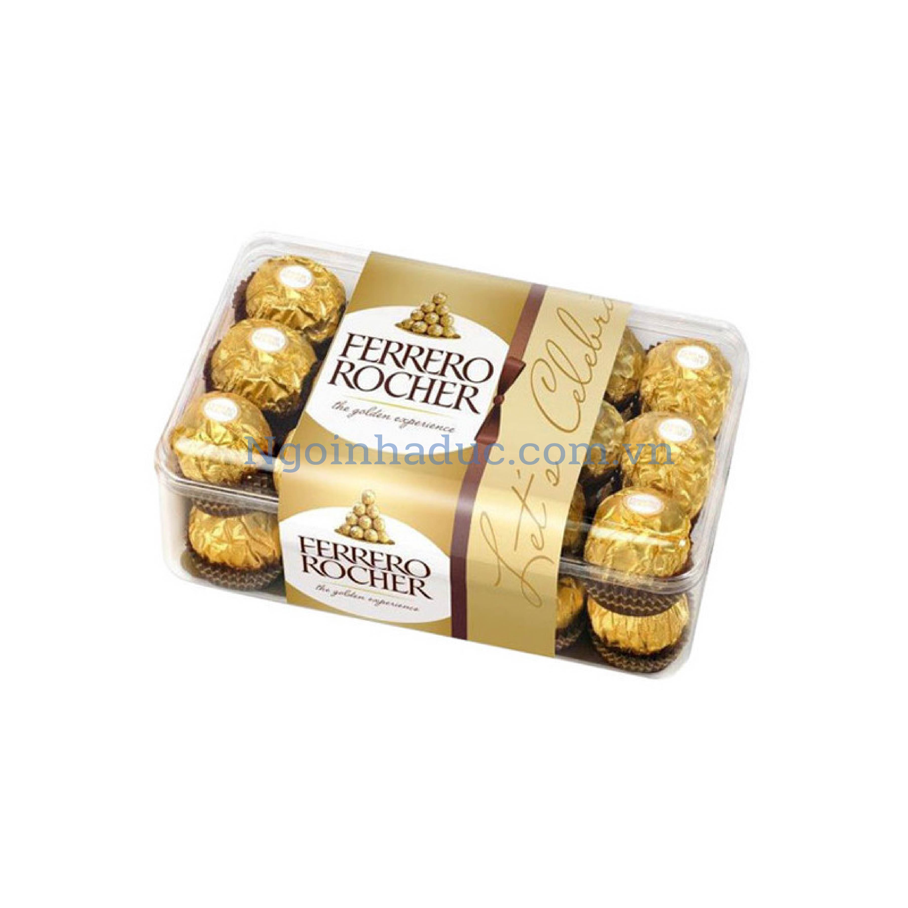 Kẹo socola Ferrero Rocher nhân kem hạt dẻ (hộp 30 viên - 375g)