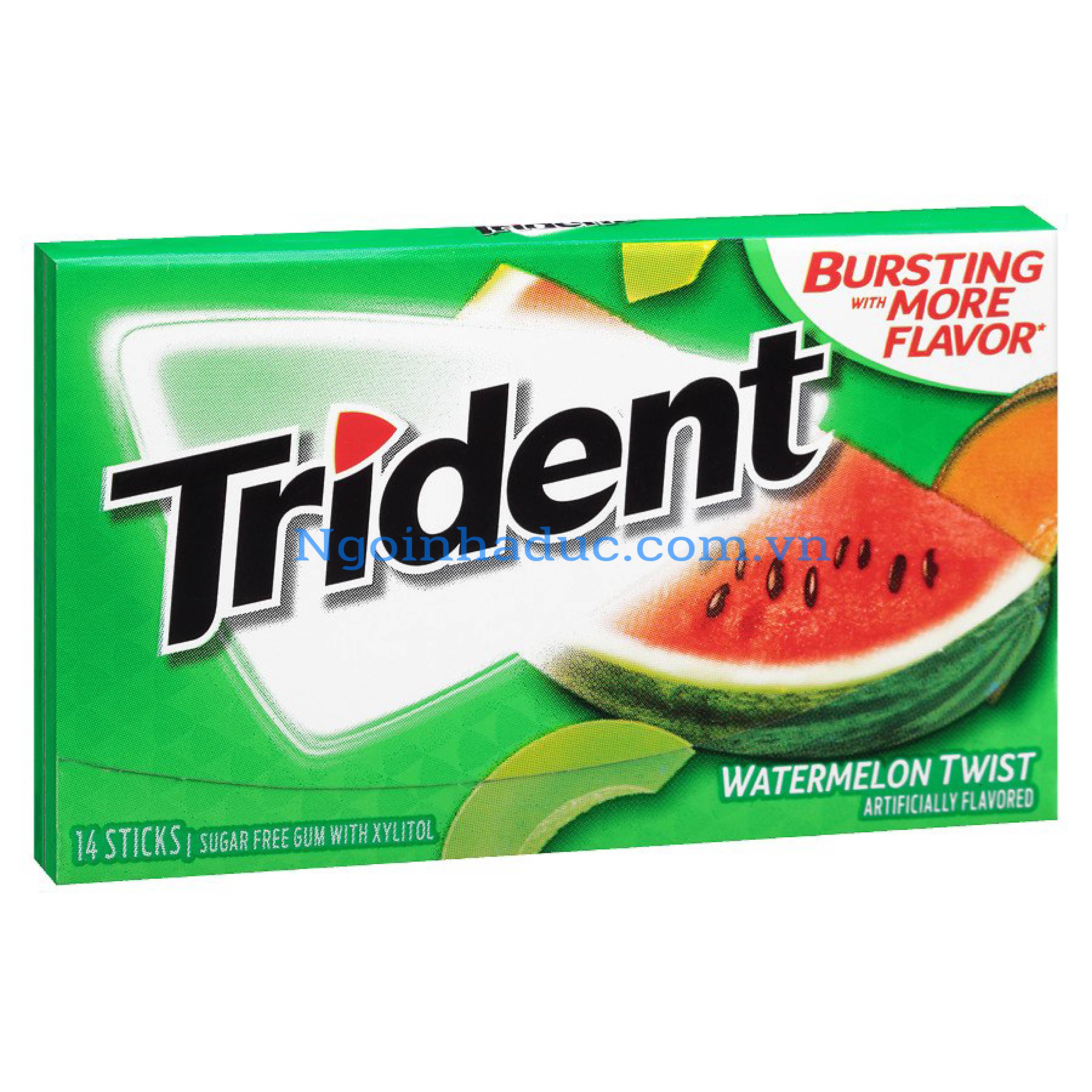Kẹo cao su Trident (vị dưa hấu) (loại mới)