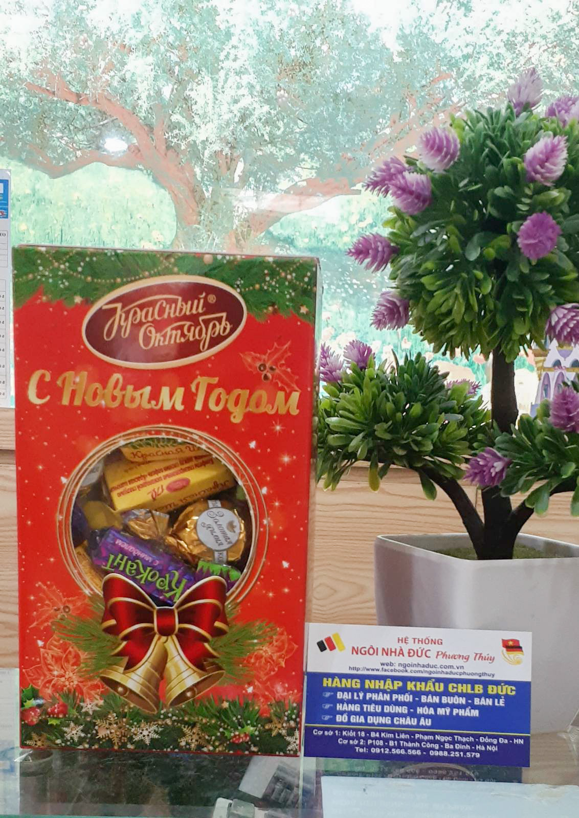 Kẹo socola tổng hợp Nga (hộp 450g)