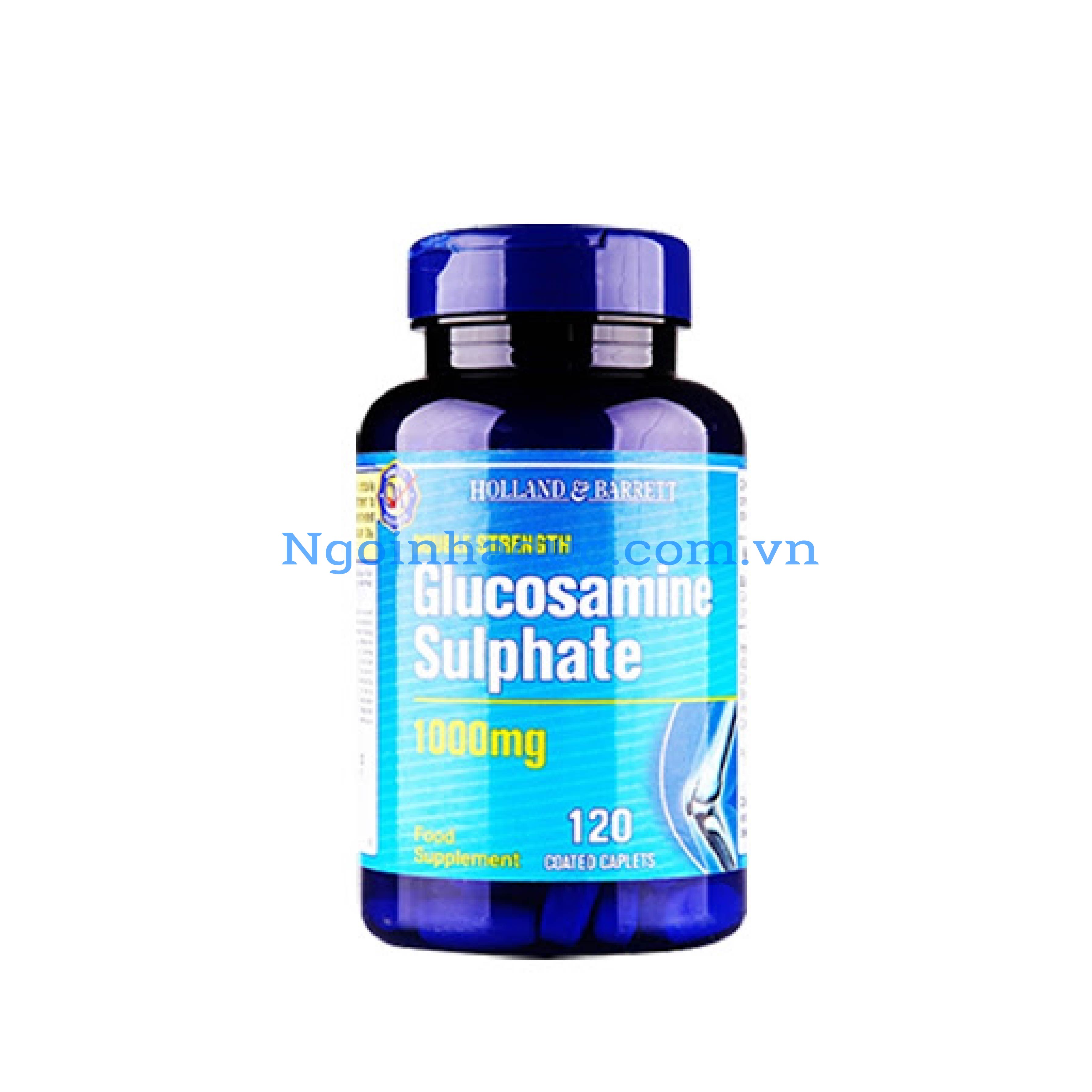 Viên bổ khớp Glucosamine Sulphate 1000mg - 120v (Anh)