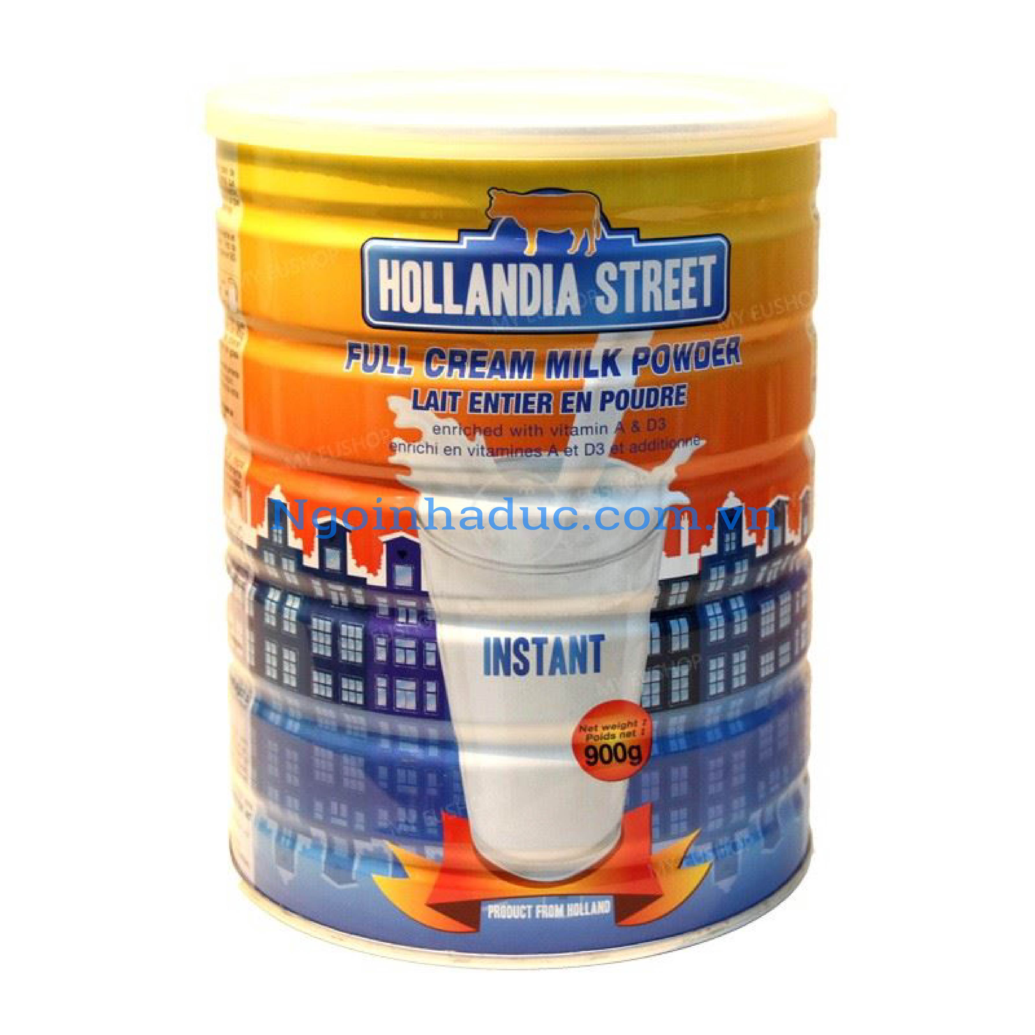  Sữa bột nguyên kem Hollandia Street (hộp 900g) 