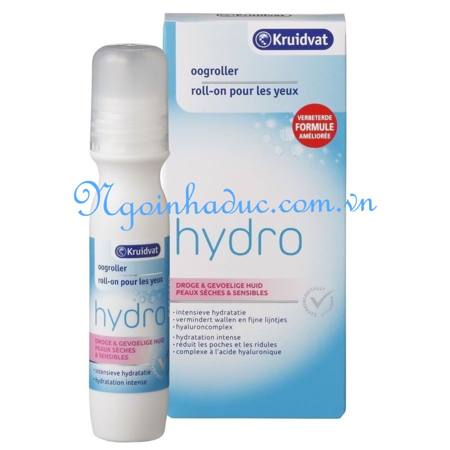 Kem chống thâm quầng mắt Hydro Kruidvat (15ml)