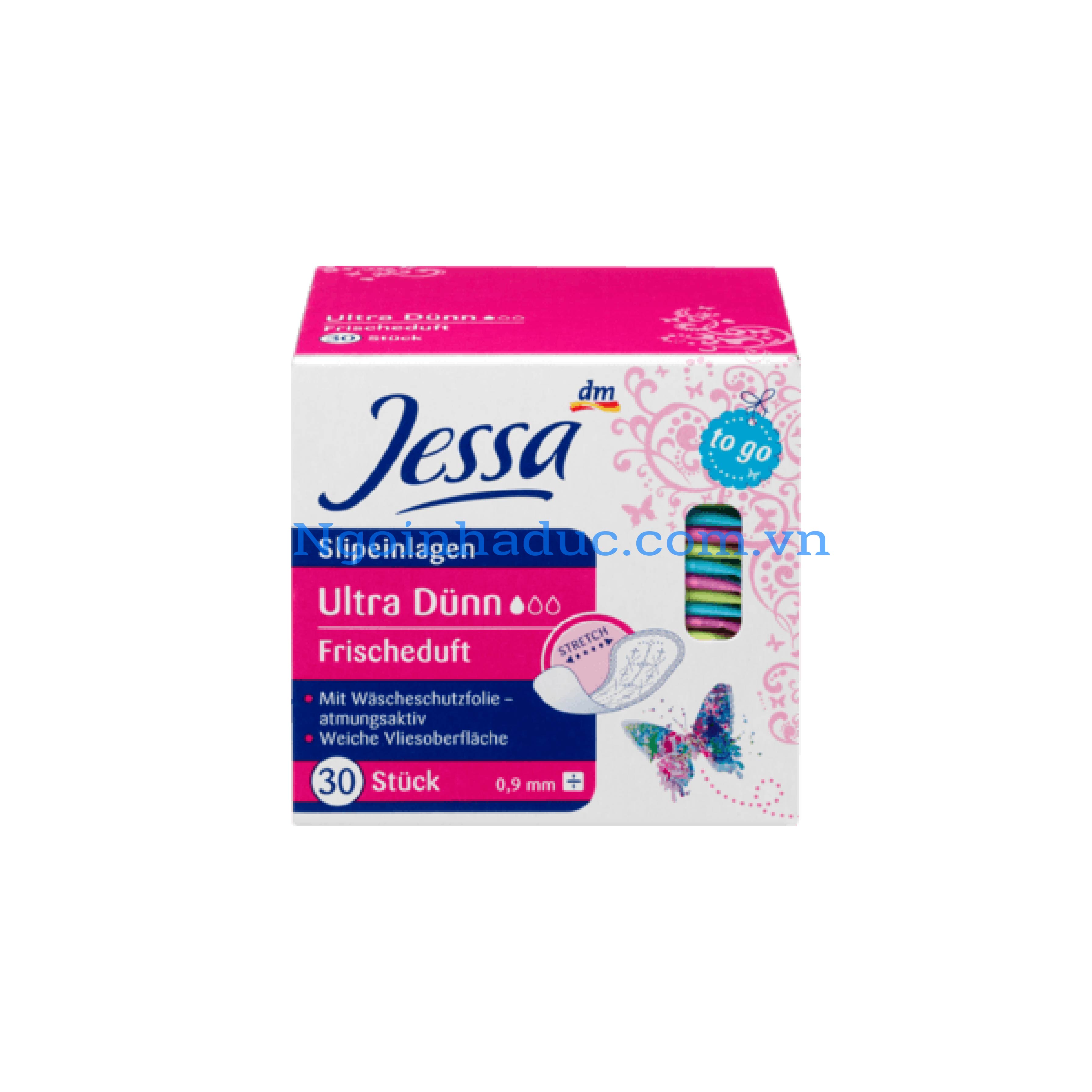 Băng vệ sinh hàng ngày Jessa Ultra (hộp 30m)