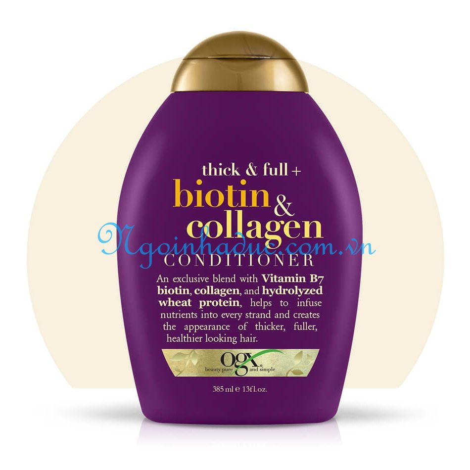 Dầu xả Biotin & Collagen (Mỹ) 385ml (chống rụng tóc)