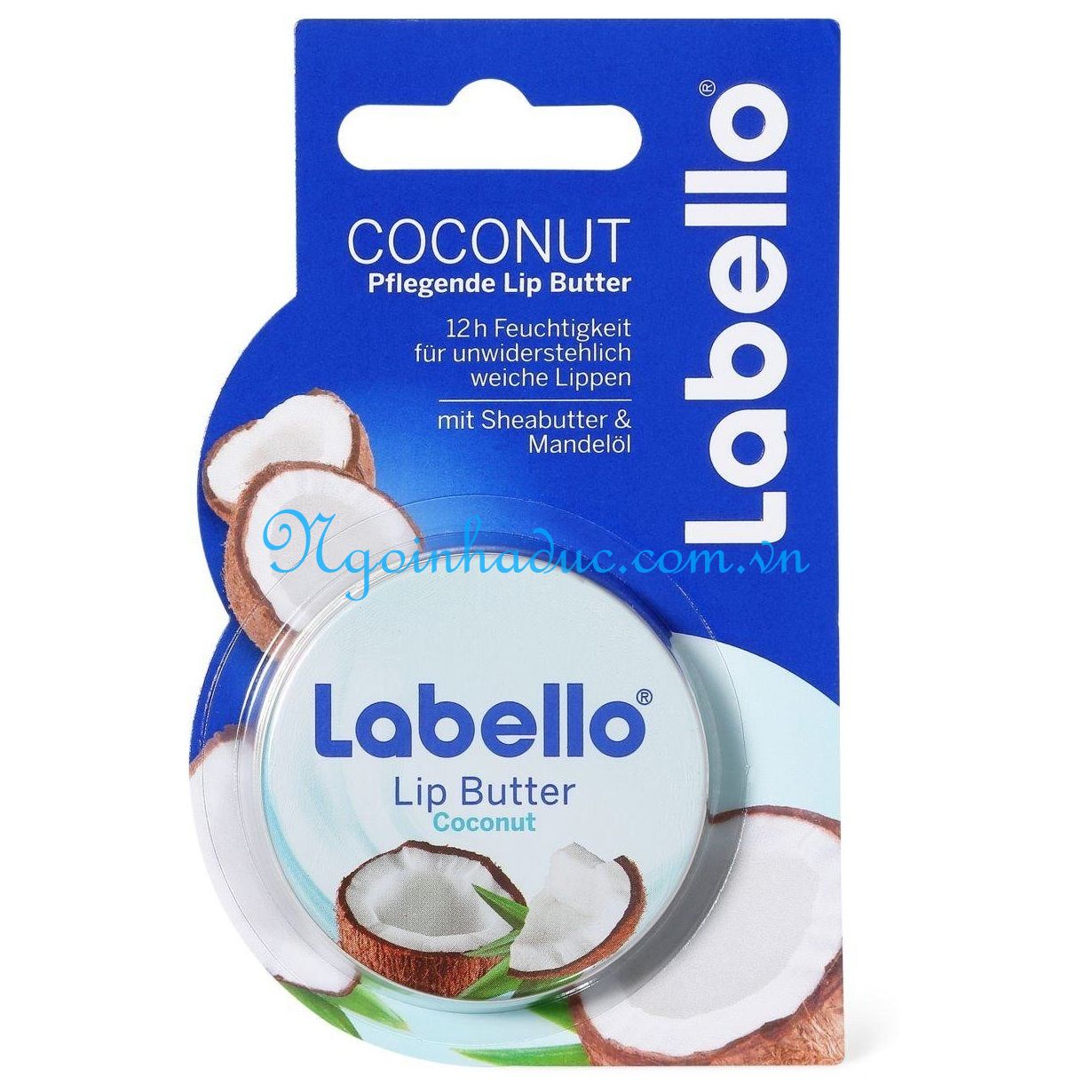 Kem trị nẻ môi Labello Coconut (Hộp sắt 19ml)