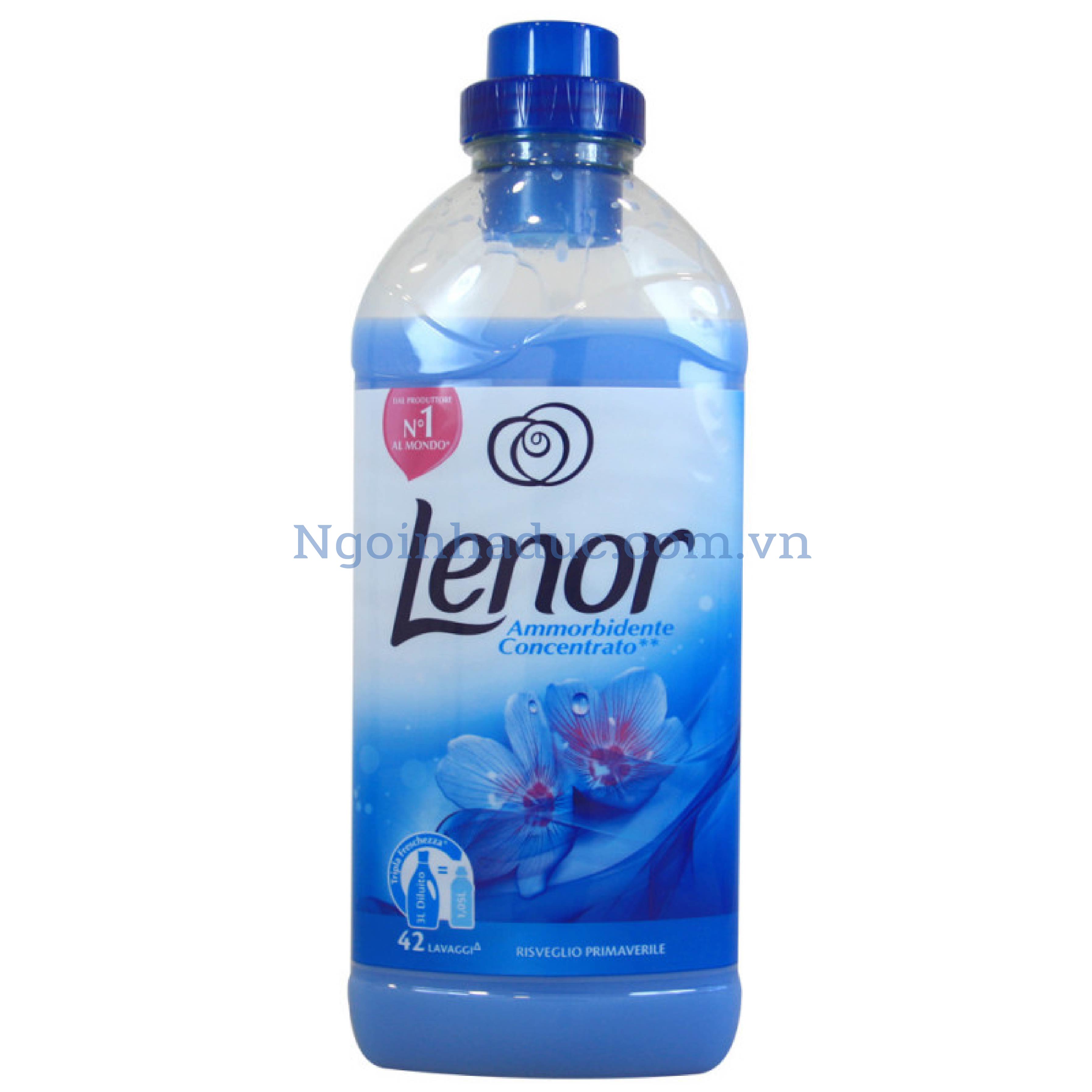 Nước xả vải Lenor 1.05L (màu xanh biển nhạt)