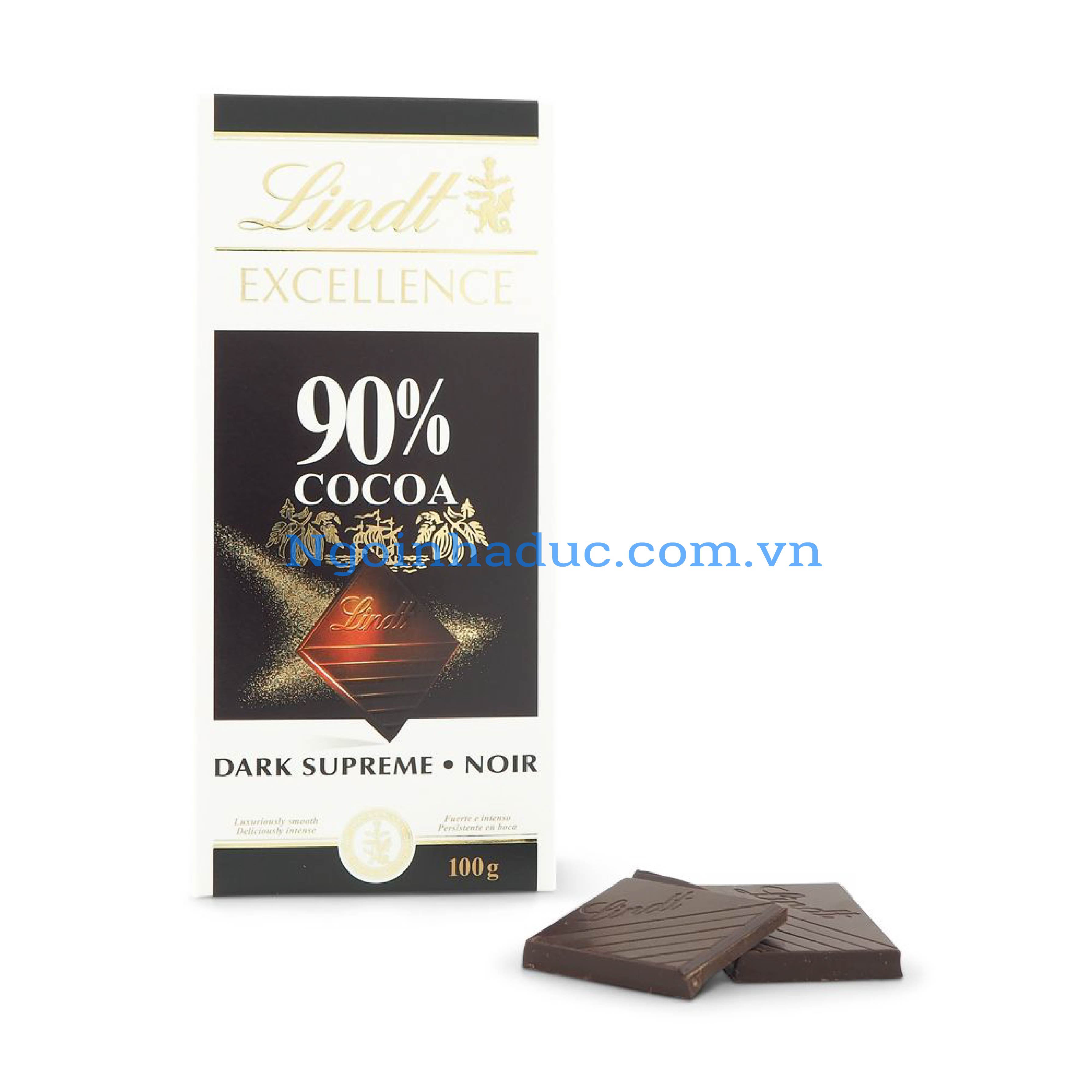 Socola đắng Lindt 90% cacao 100g