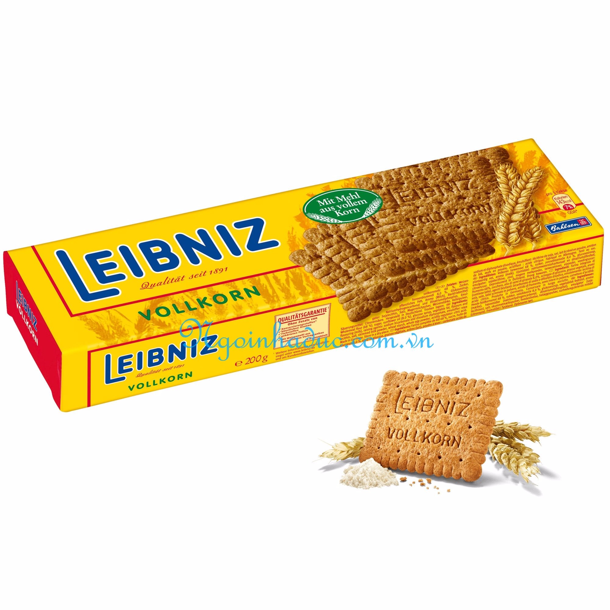 Bánh quy Leibniz lúa mạch 200g