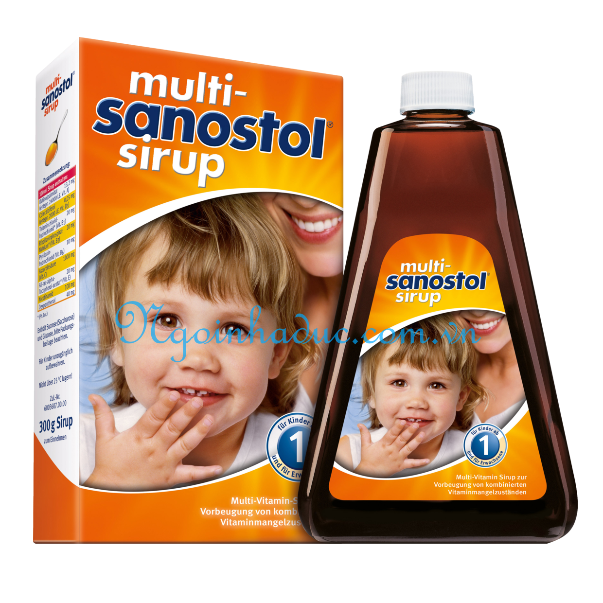 Vitamin tổng hợp Sanostol số 1 (300g) (trẻ từ 1-3 tuổi)