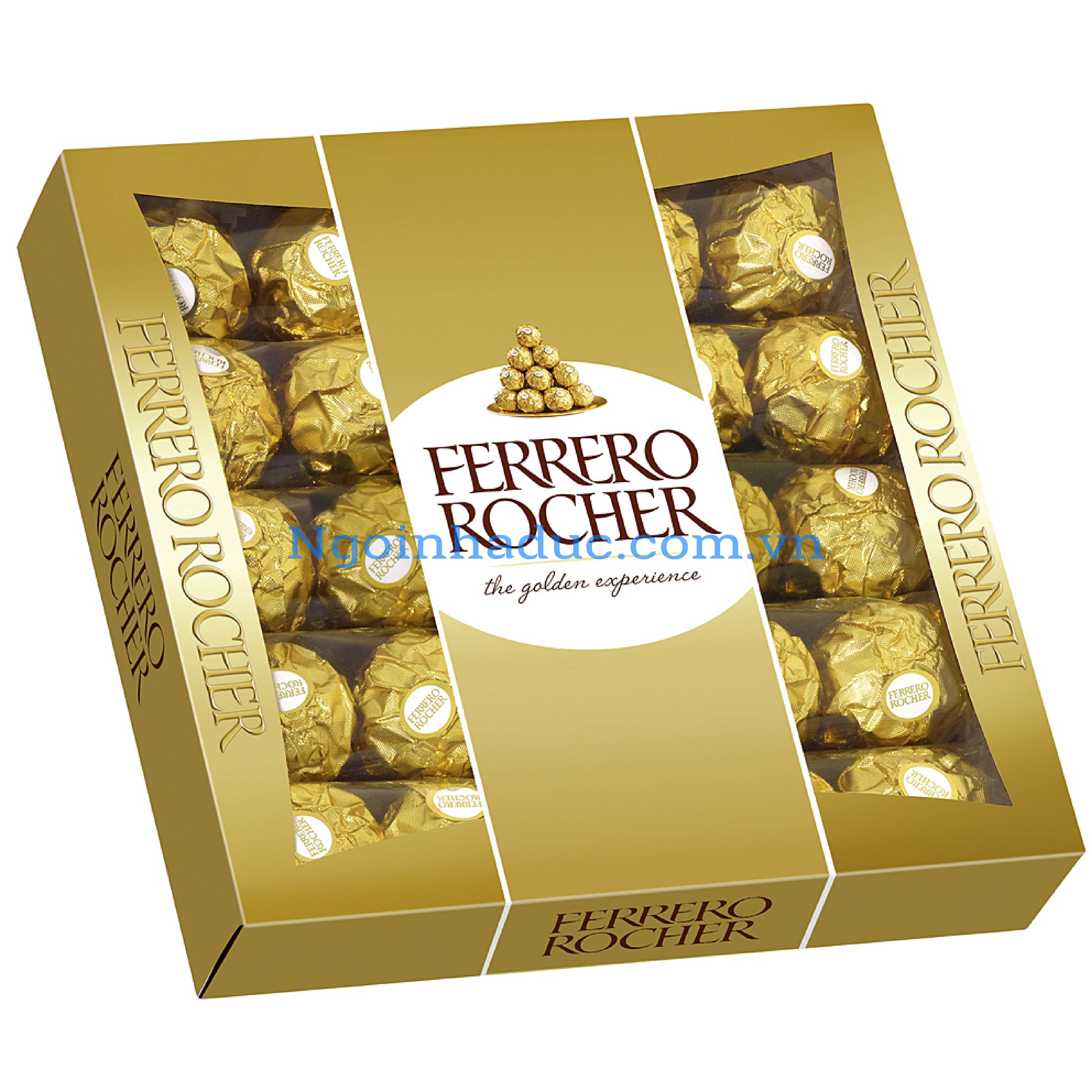 Kẹo socola Ferrero Rocher nhân kem hạt dẻ (hộp 25 viên - 312g)
