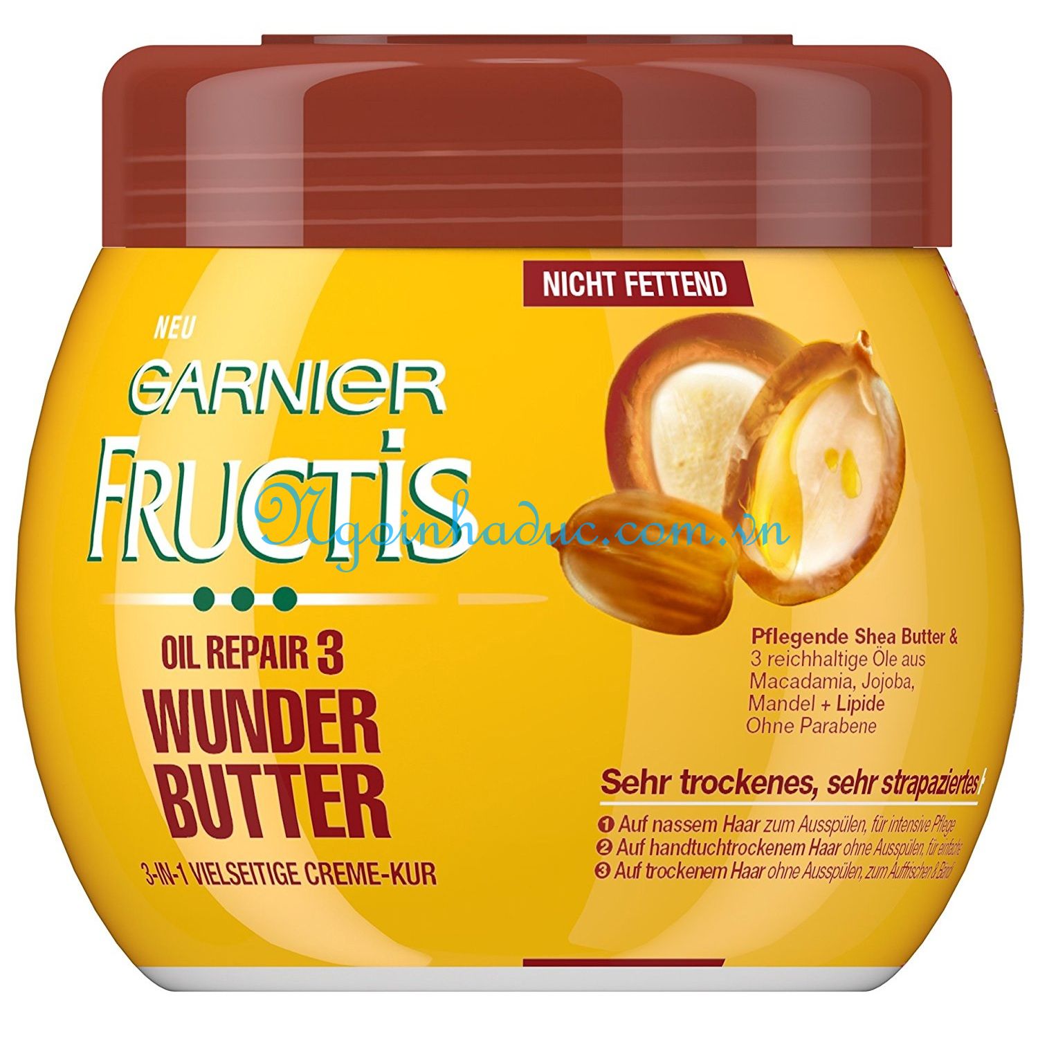 Dầu hấp Garnier Fructis oil repair 3 (400ml)