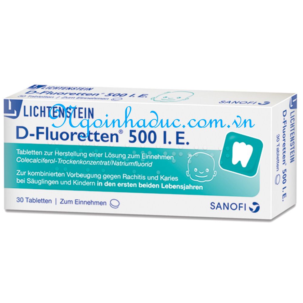 Vitamin D Fluoretten 500 I.E (90v)