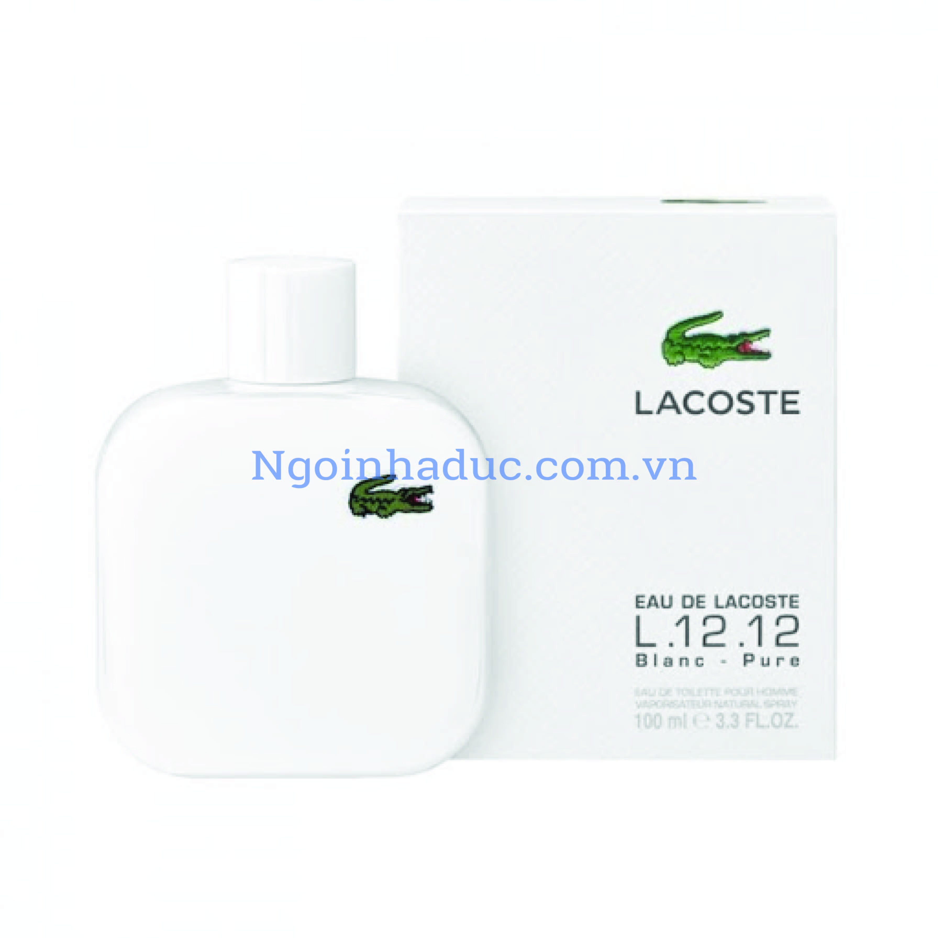 Nước hoa nam Lacoste Blanc Pure 100ml (màu trắng)