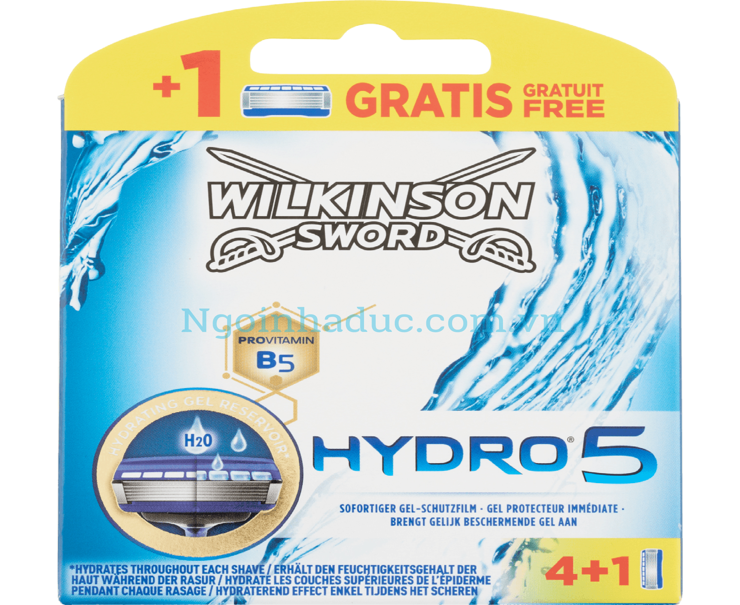 Lưỡi dao cạo râu Wilkinson sword Hydro 5 (hộp 5c)