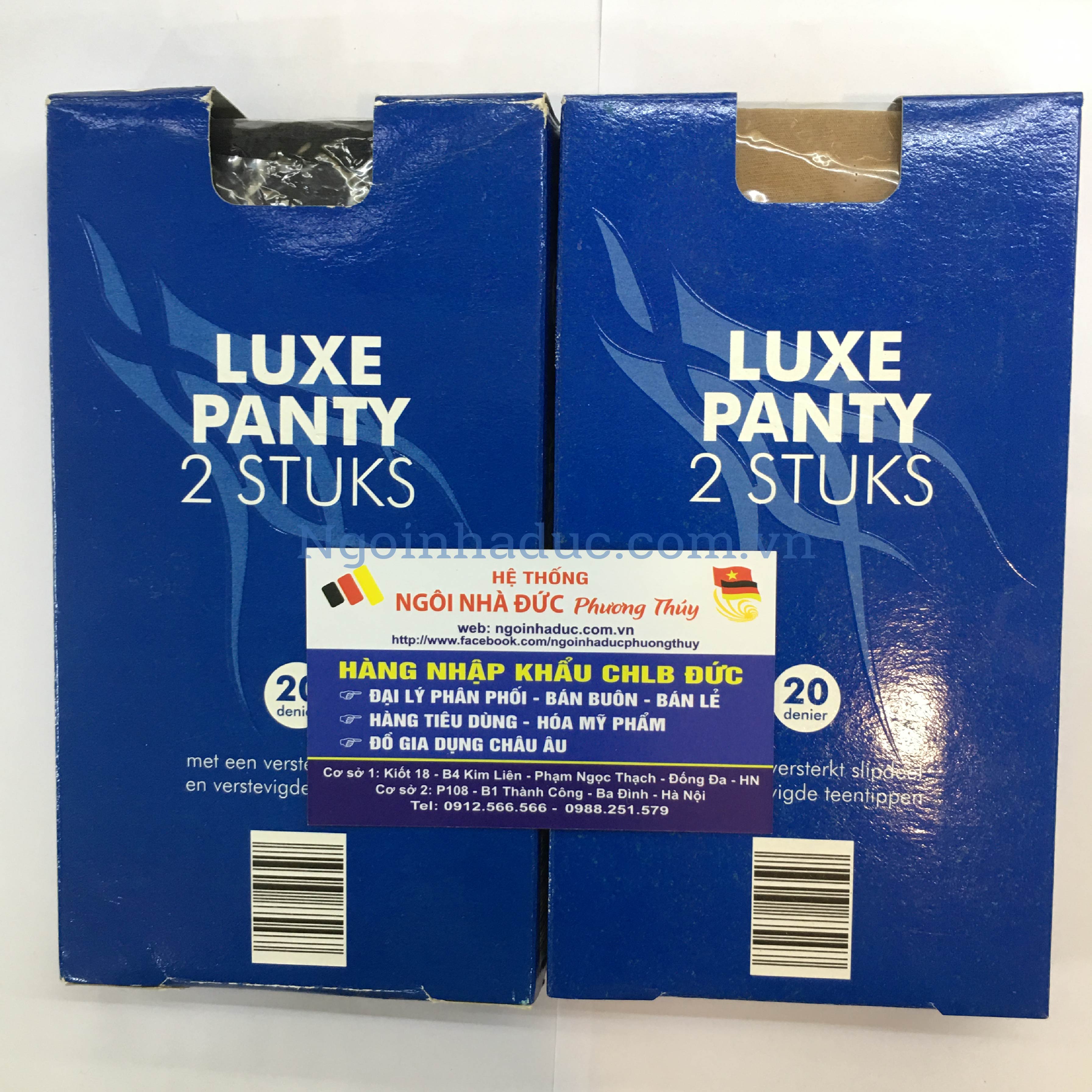Tất quần Đức Luxe Panty 20D (1 đôi) (size 38-40/size 42-44)