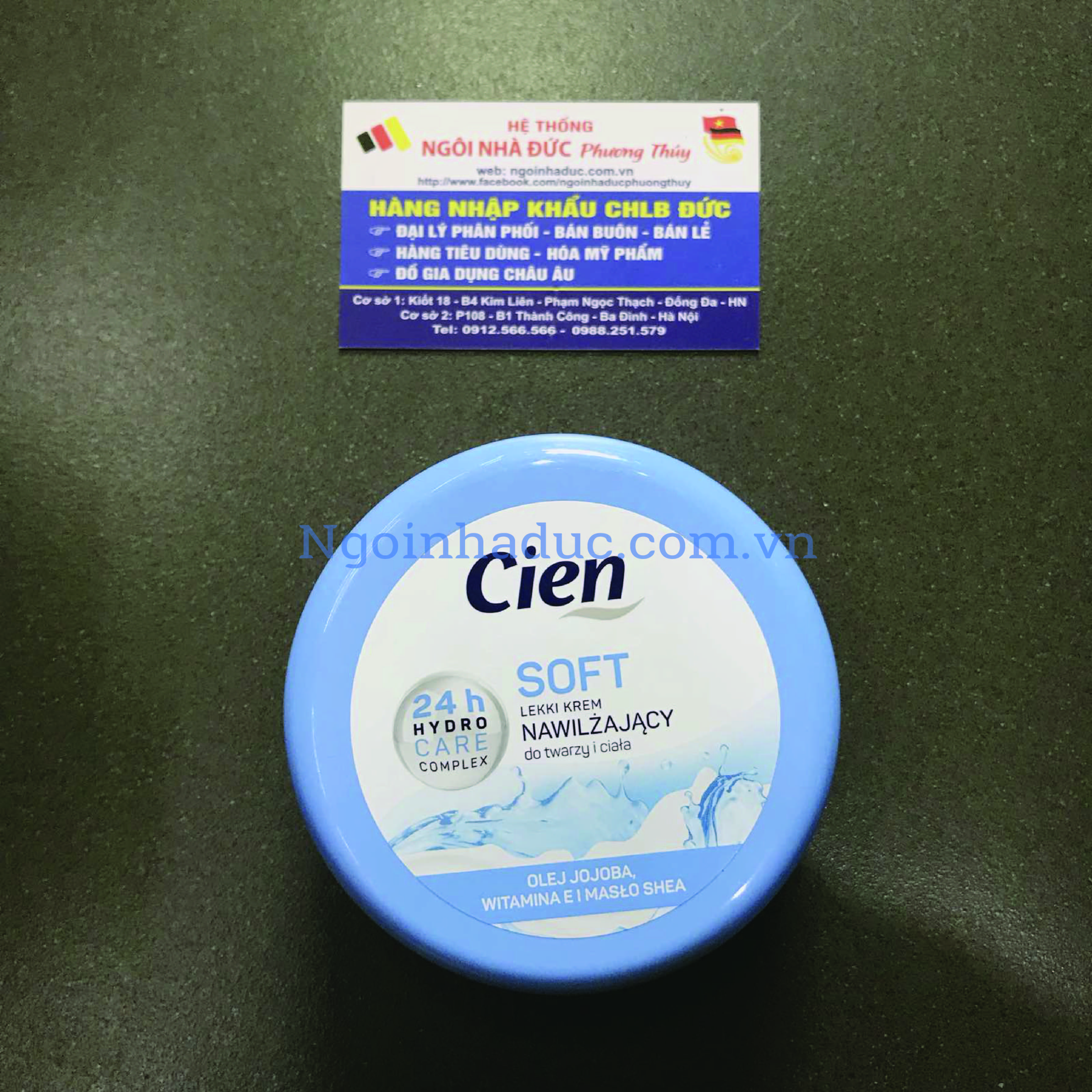 Kem dưỡng thể Cien Soft 24h (hộp 250ml)