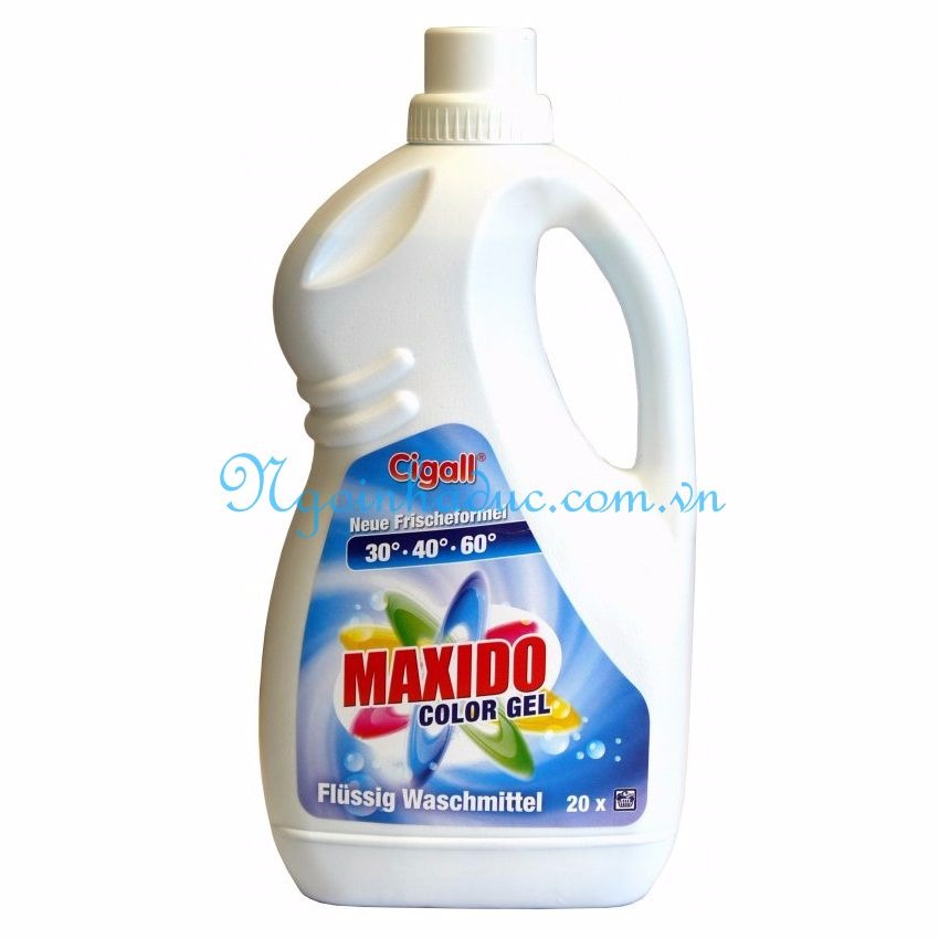 Nước giặt Cigall Maxido Color Gel 1.5L