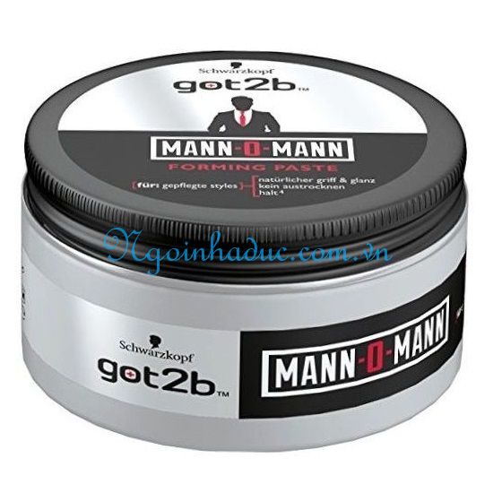 Sáp tóc nam Got 2b Mann-O-Mann (hộp tròn 100ml)