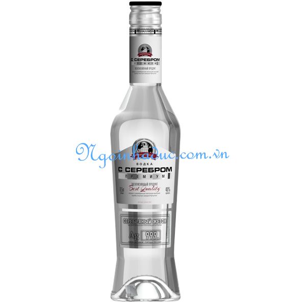 Rượu Vodka Silver Premium (Rượu đồng tem Bạc) 0.7 l