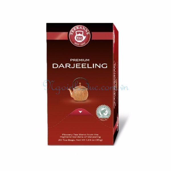 Trà Teekanne Darjeeling (hộp 20 gói)
