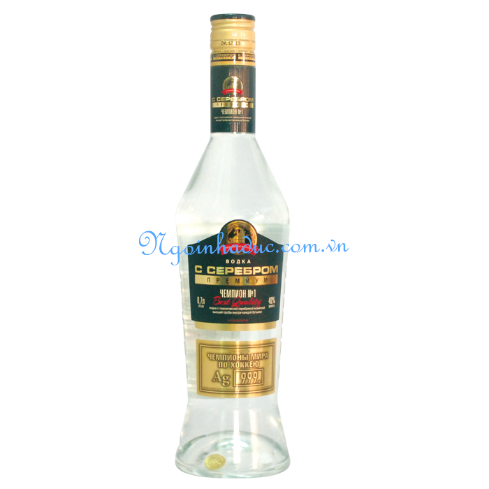 Rượu Vodka Silver Premium Champion No 1 (Rượu đồng Vàng) 0.7 l