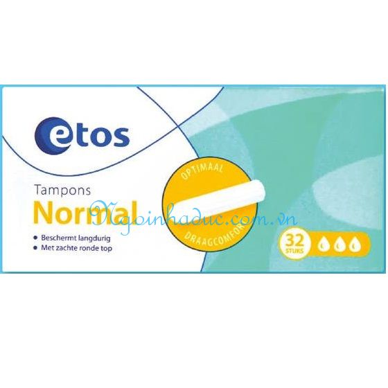 Băng vệ sinh Tampons ETOS Normal (32 cái)