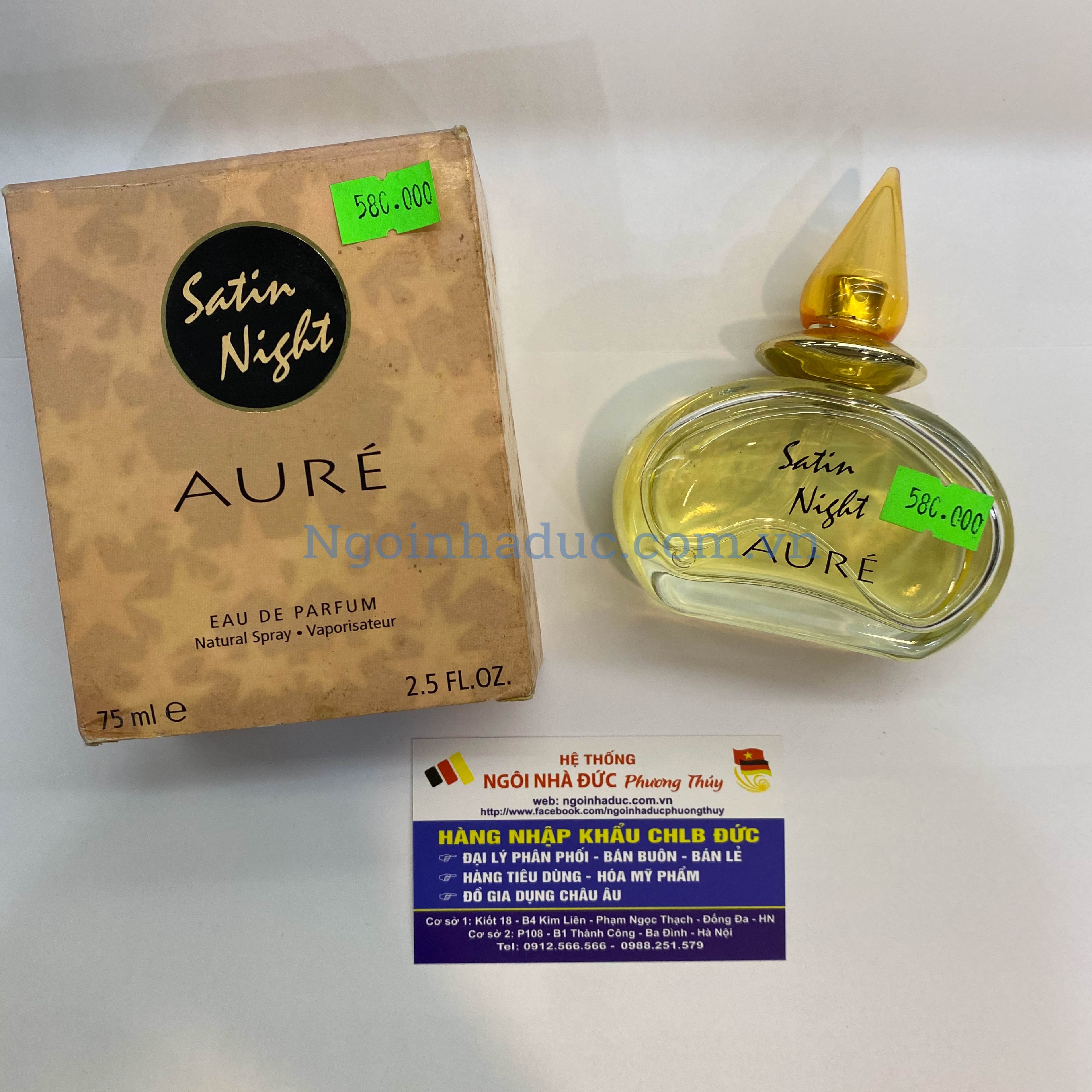 Nước hoa nữ Aure Satin Night 75ml (Đức)