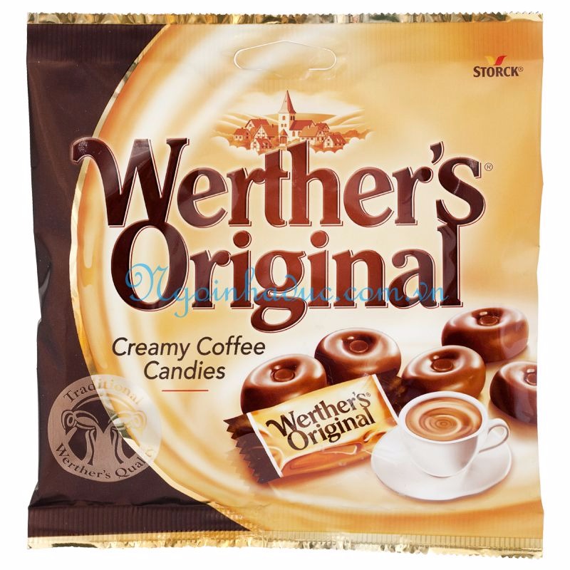Kẹo Werther Coffee (vị cà phê) 80g