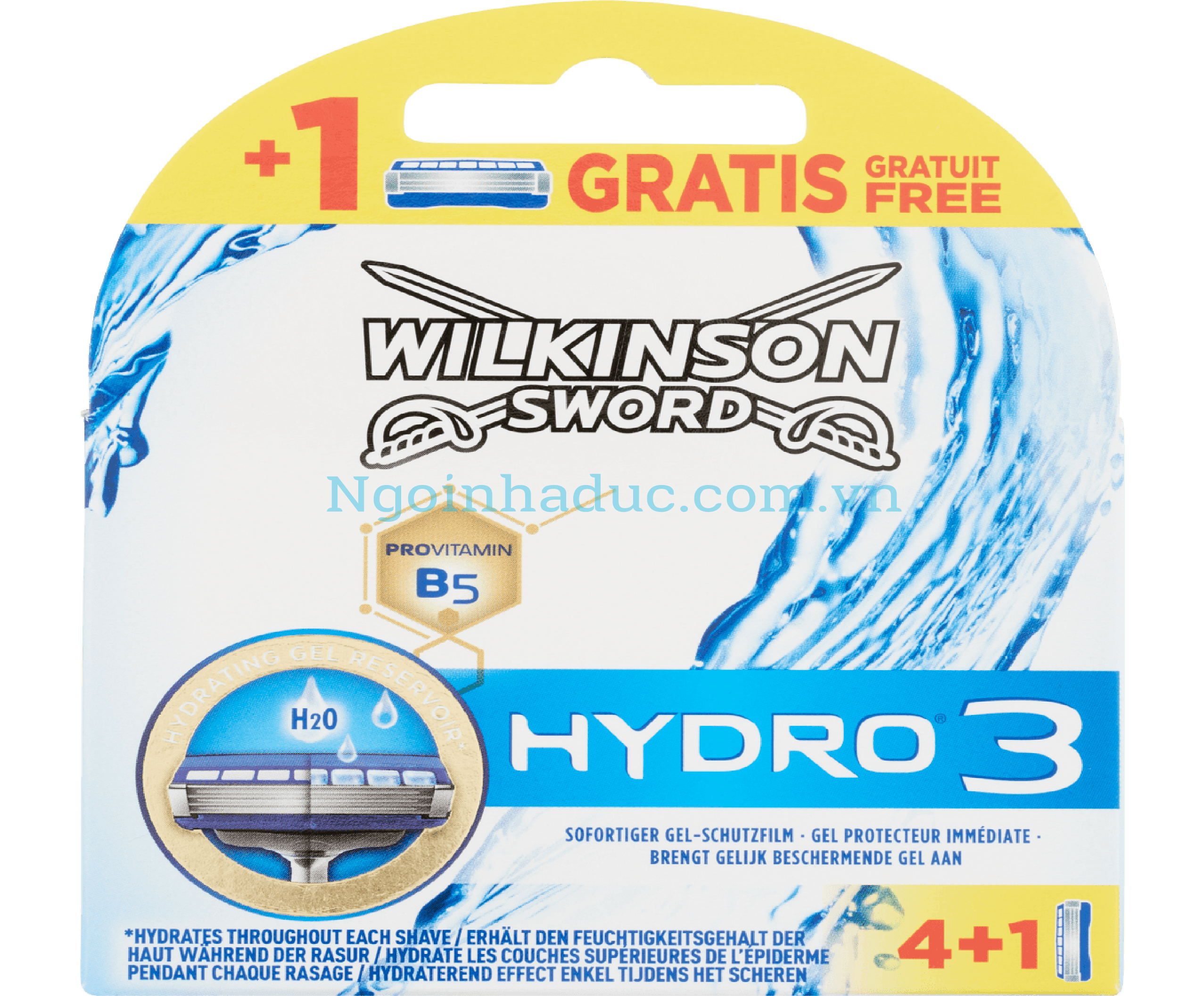 Lưỡi dao cạo râu Wilkinson sword Hydro 3 (hộp 5c)