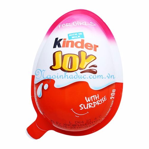 Trứng Kinder Joy for Girls (vỏ nhựa 20g)
