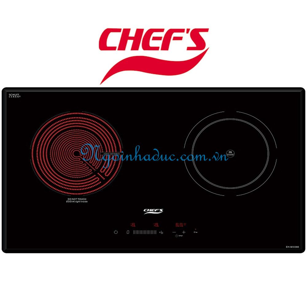 Bếp điện từ đôi Chefs EH-Mix366