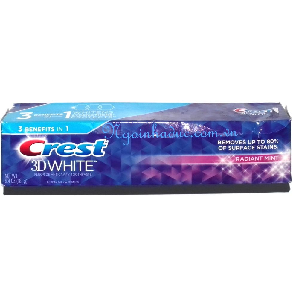 Kem đánh răng Crest 3D White 181g (Mỹ)