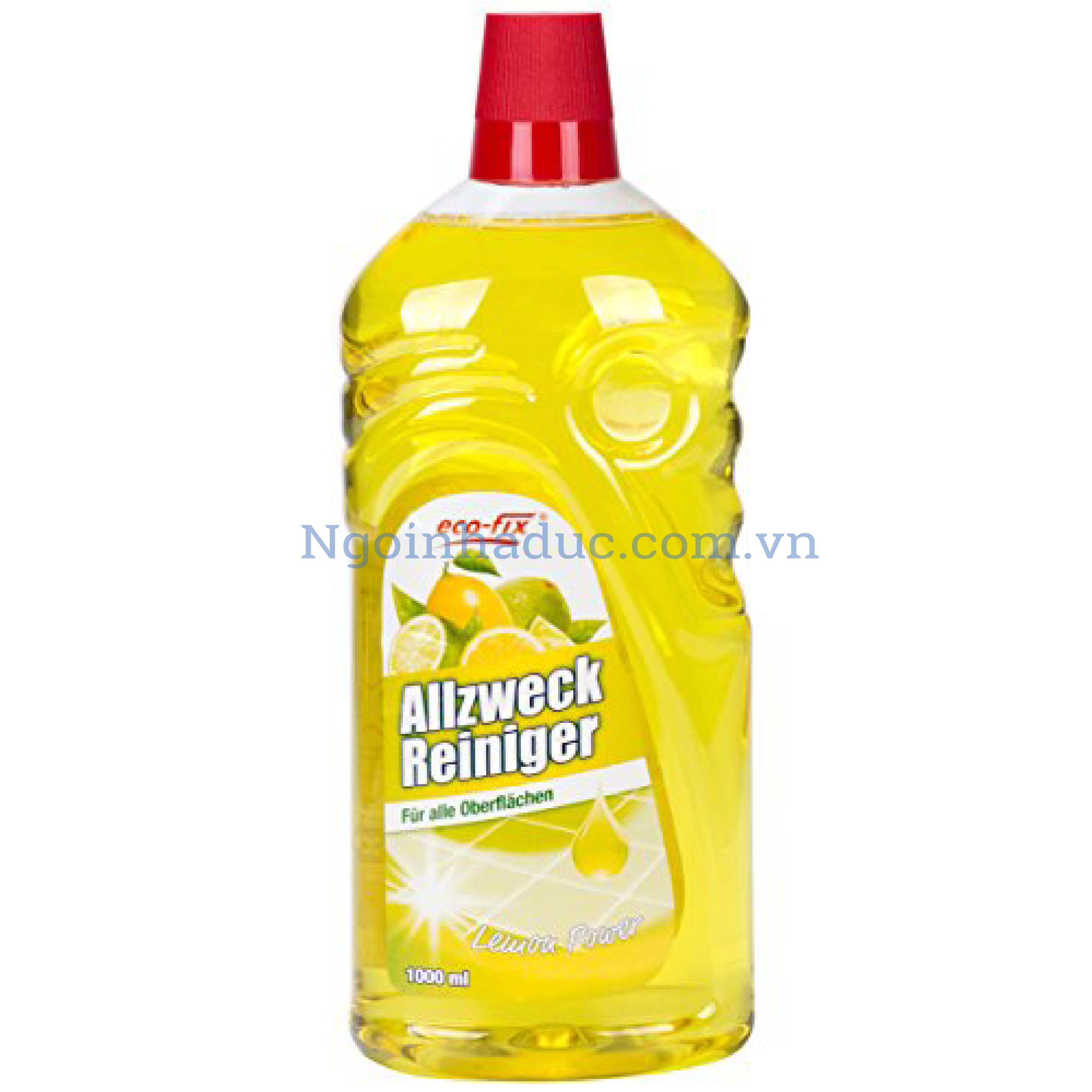 Nước lau sàn gạch Eco-fix Lemon Power 1L (hương chanh)
