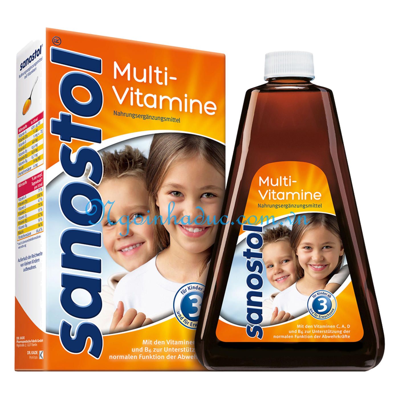 Vitamin tổng hợp Sanostol số 3 (460ml) (trẻ từ 3-6 tuổi)