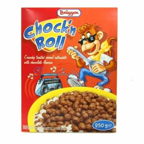 Ngũ cốc ăn liền Chock n Roll vị socola 250g (Bruggen)