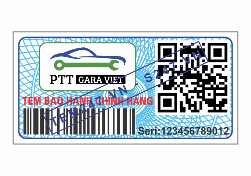 MS050 - Tem Ptt Gara Việt kích cỡ 1.5x3