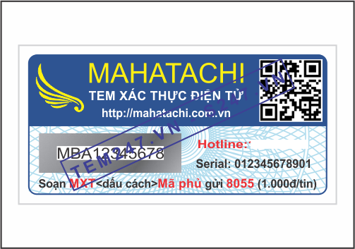 MS038 - Tem Mahatachi kích cỡ 2x4
